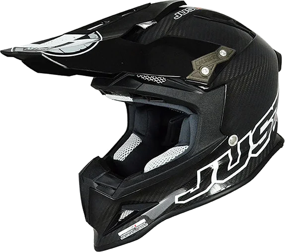 Just1 J12 Carbon Solid Helmet, Gloss