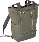 Unit Garage Namib 18l Canvas Green Brown Backpack