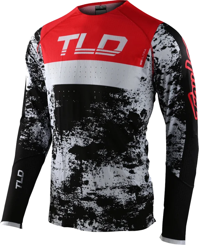 Troy Lee Designs SE Ultra Grime Jersey, black/red/white