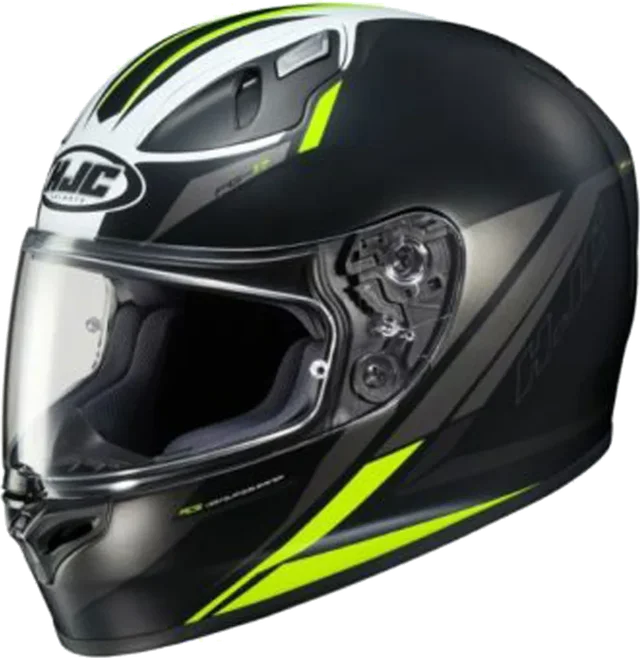 HJC FG-17 Helmet Valve MC4HSF Black/White/Yellow Fluo Matt