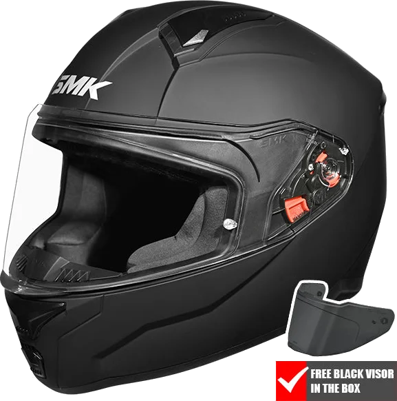 SMK BIONIC KIDS UNICOLOUR MA200 - MATTE BLACK