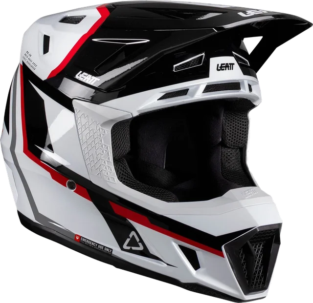 LEATT Kit Moto 7.5 Pixel White / Red 2026