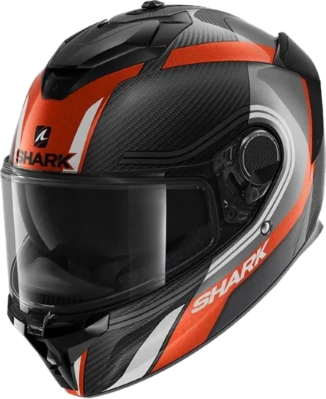 Shark Spartan GT Carbon Tracker DAW, Black Grey White