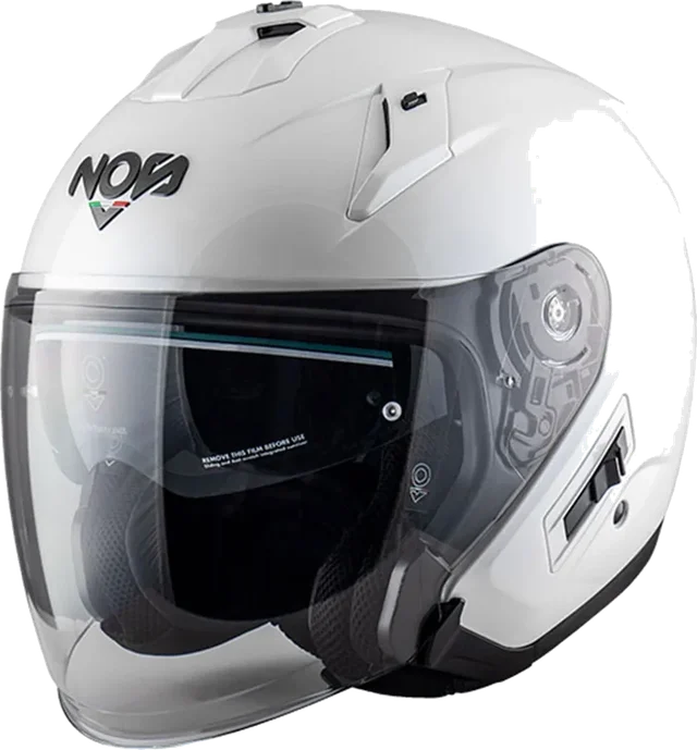 Nos NS-2 Helmet White Pearl Gloss