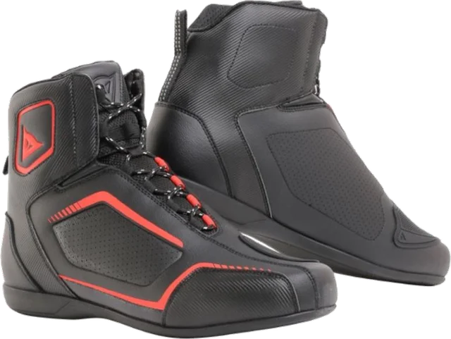 DAINESE Raptors Air Motorcycle Shoes, Black / Black / Anthracite