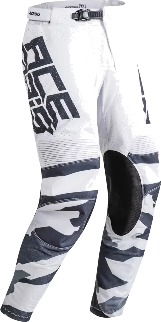 Acerbis Helios Motocross Pants, grey/black/white