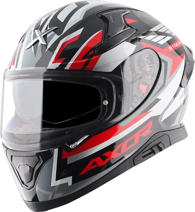 Axor Apex Streak Full Face Helmet, Black / Blue