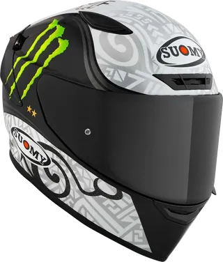 Suomy Track-1 Bagnaia Winter Test Monster Replica Full Face Helmet