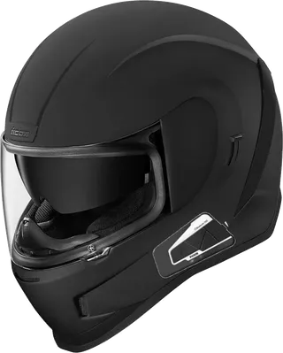 Icon Bluetooth Airform Full Face Helmet Rubatone 2 Shields