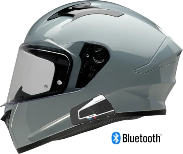 Z1R Talon Full Face Bluetooth Helmet Nardo Gray