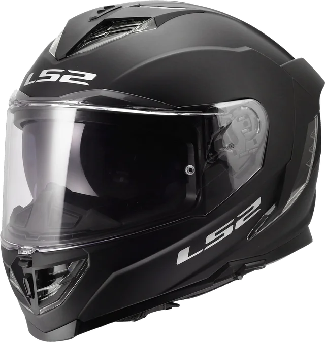 LS2 STORM III, solid matt black matt