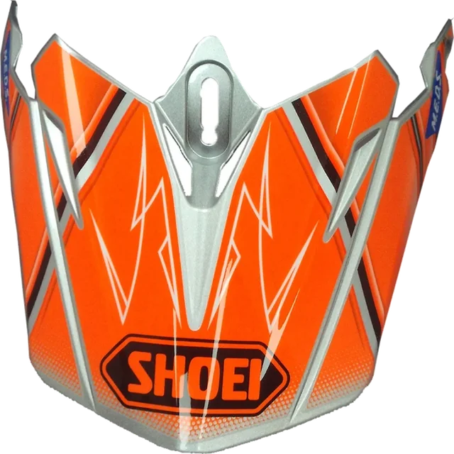 Shoei Peak For VFX WR Glaive TC-8 Orange Helmet