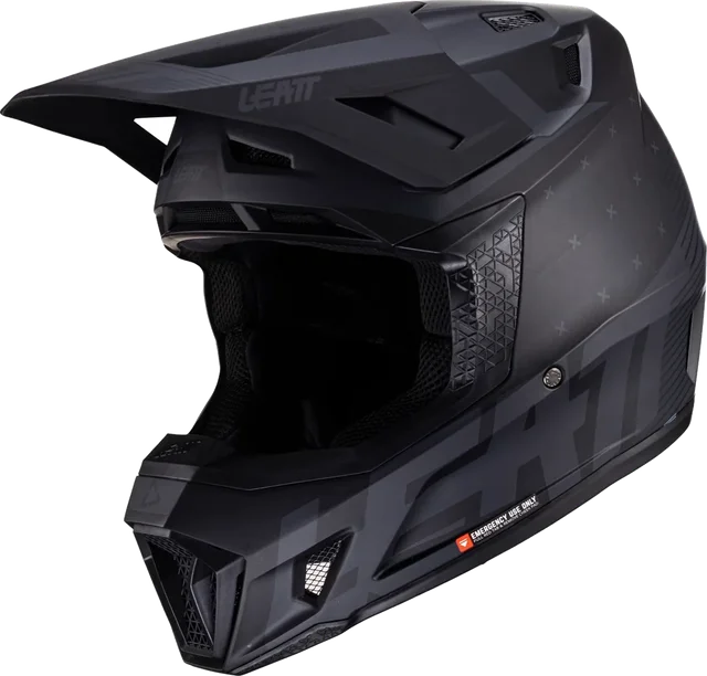 Leatt Moto 7.5 Kit - Stealth Black / Grey, Stealth Black / Grey