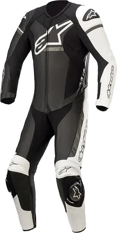 Alpinestars GP Force Phantom Suit Black White Metallic Grey