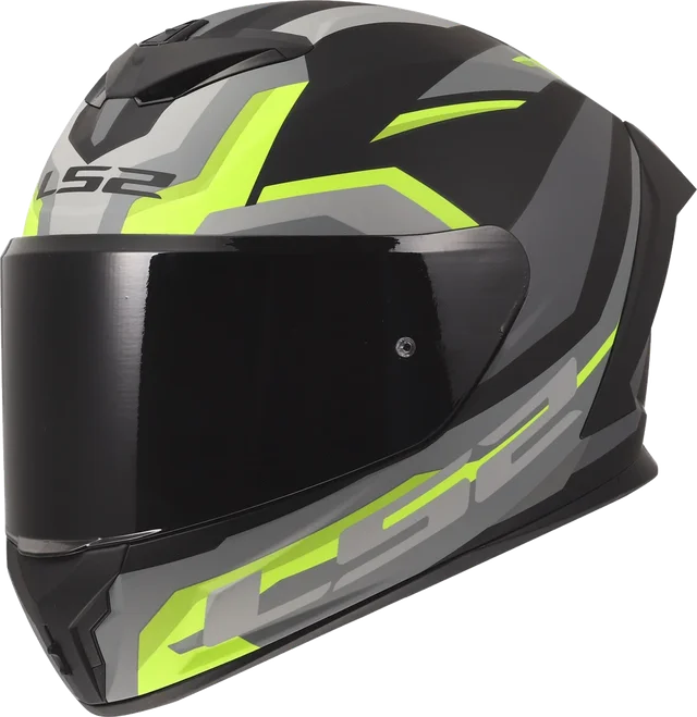 LS2 Rapid III - Hyper Black / Hi-Vis Yellow, Black / Hi-Vis Yellow