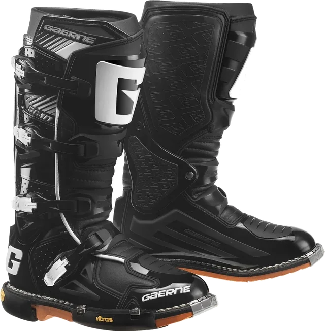 Gaerne SG-10 Supermotard Boots (Black), white