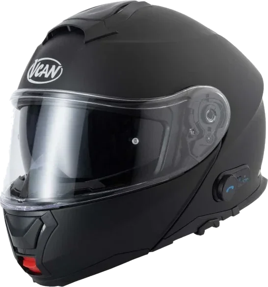 Vcan V272 Blinc A4 Helmet Matt Black, Matt Black