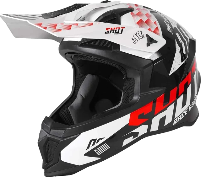 Shot race gear Lite Rush Off-road Helmet, Black