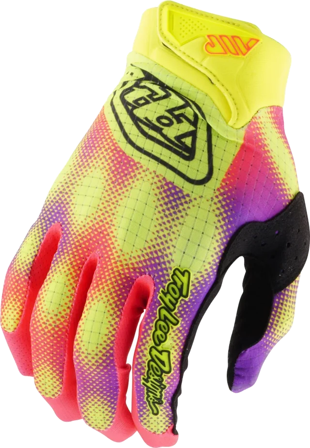 Troy Lee Designs Air Glove Aura Flo Yellow, flo yellow