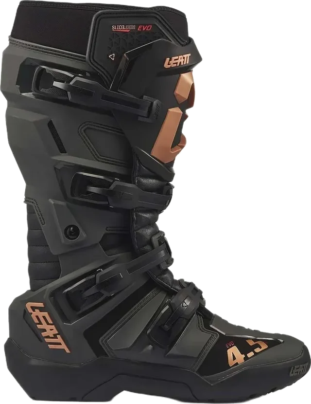 Leatt 4.5 Enduro Evo Off-road Boots, Graphene Black