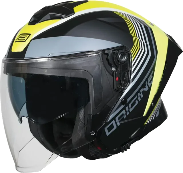 Origine Aprica Helmet Shade Yellow/Black Matt