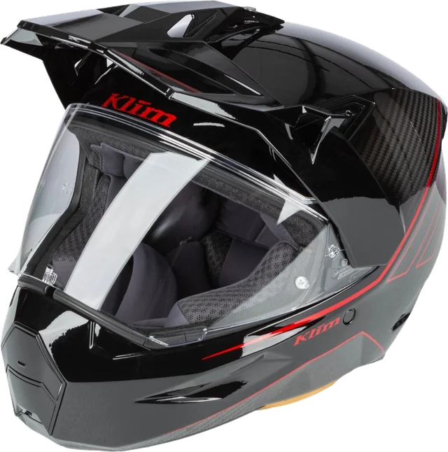 Klim X1 Alpha Quanta Helmet, Gloss Black