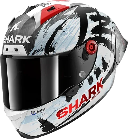 Shark Aeron-GP FIM 2 Zarco Suzuka DWK - Carbon / White / Red