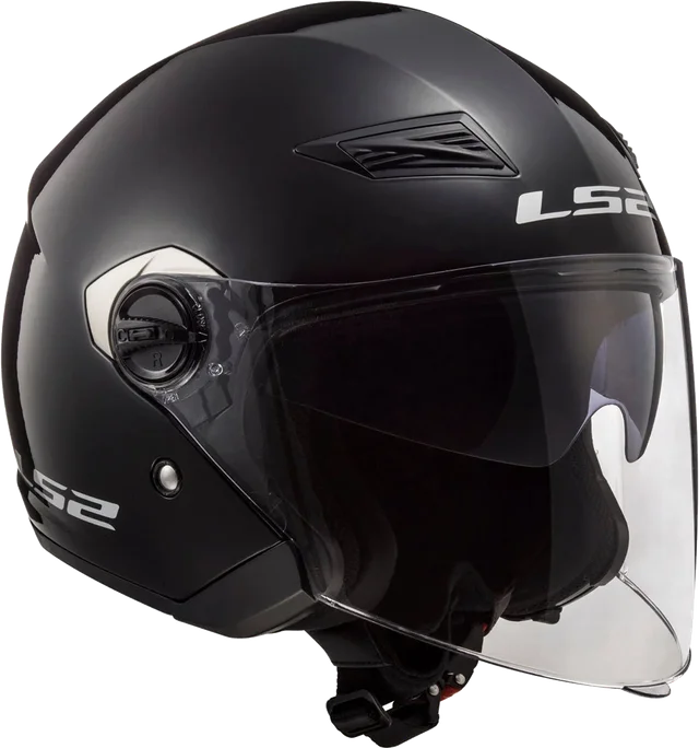 LS2 Helmets LS2 Track Helmet CLOSEOUT, gloss black