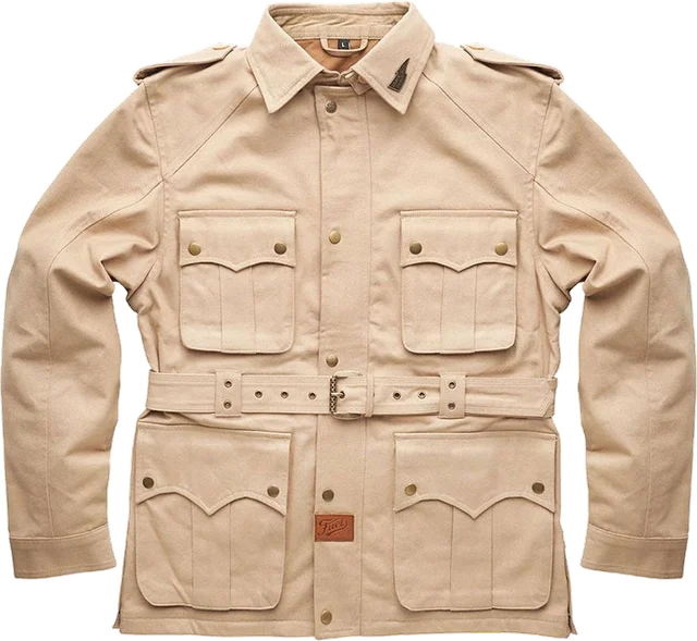 Fuel Safari Textile Jacket Sand