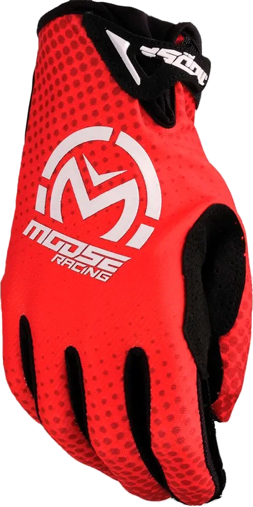 Moose soft-goods Sx8 Off-road Gloves, Red