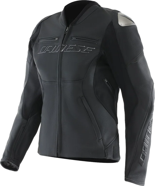 Dainese Racing 5 S26 Ladies Motorcycle Leather Jacket, black