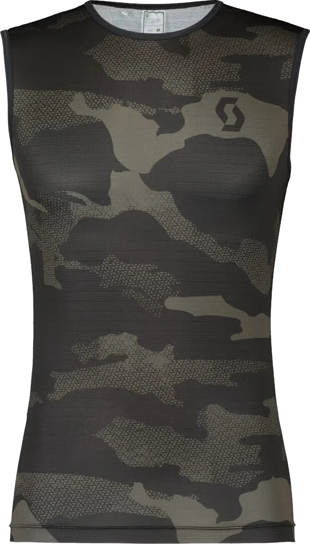 Scott Carbon Camo Functional Tank Top, Dark Camouflage