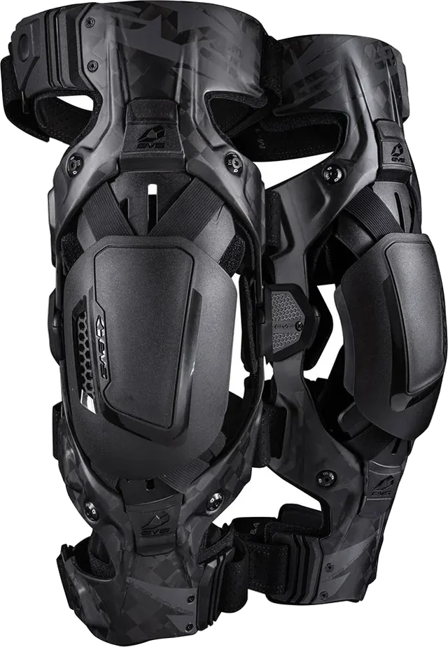 Evs sports Eclipse Knee Guards, Black
