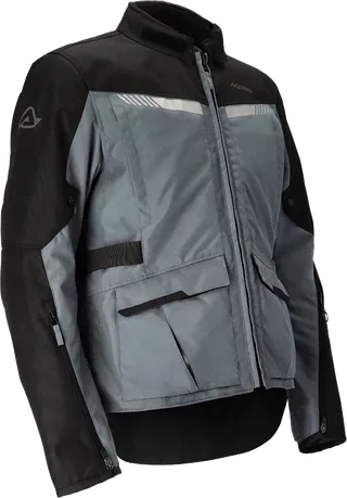 Acerbis X-Trail Ladies Black Grey Textile Jacket