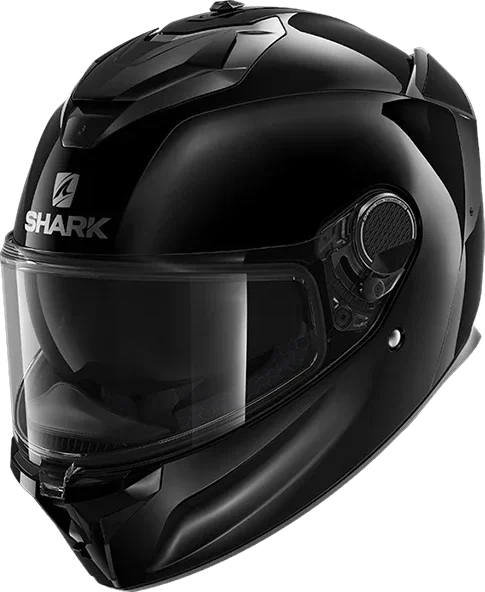 Shark Spartan GT Blank Full Face Helmet, Black