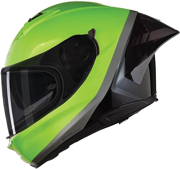NOLAN N60-6 SPORT VERN SPECIALE 348 (Clear and Dark Tint Visor Included), green black
