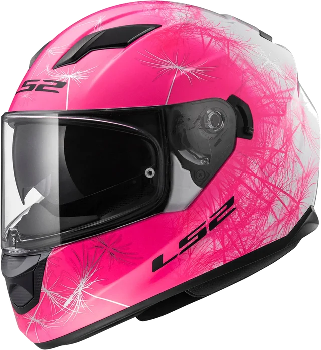 LS2 Helmets LS2 Stream Wind Helmet CLOSEOUT, white pink