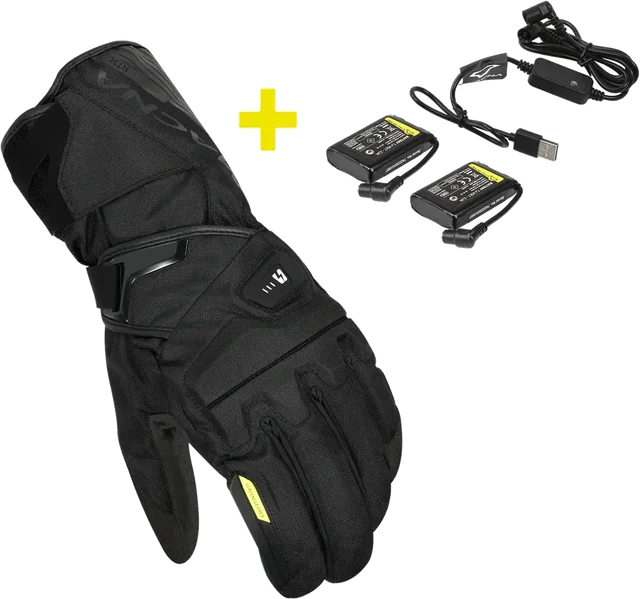 Macna Forton 2.0 Heated Gloves Kit, black