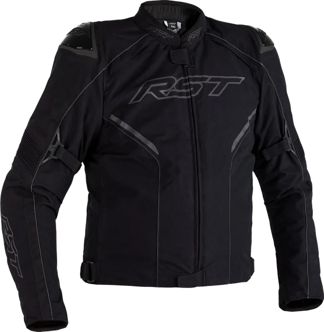 RST Sabre CE Mens Textile Jacket - Black / Black / Black .