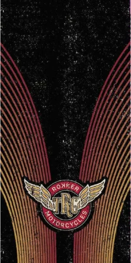 Rokker Neckwarmer - Wings Black, Black