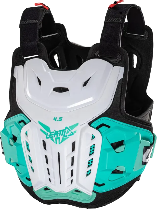 Leatt 4.5 Jacki Ladies Chest Protector, turquoise/white/black