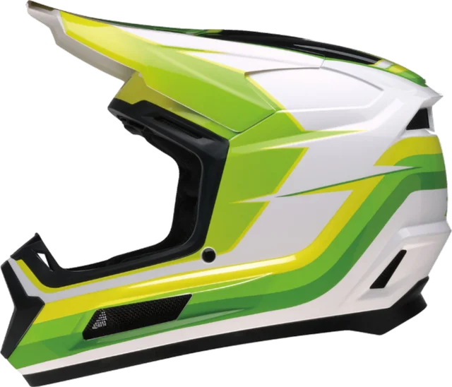 Z1R Youth Dirtmaxx Vortex Helmet, White/Green