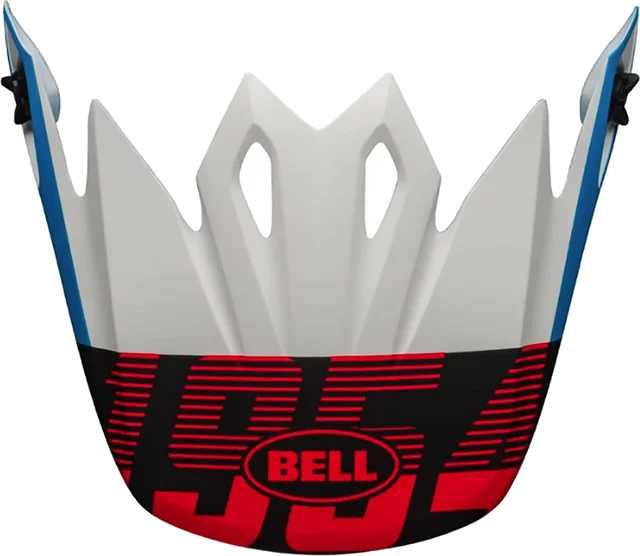 Bell MX-9 Strike Visor Helmet Accessories, matte black blue white