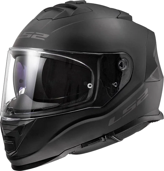 LS2 Assault Solid Full Face Helmet, Matte Black 2xl