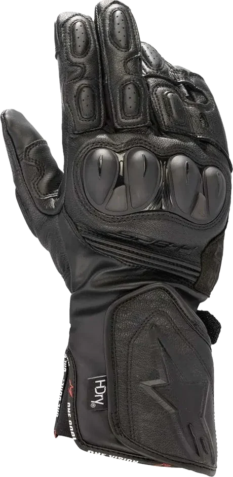 Alpinestars Sp-8 H Dry Gloves, Black / Black