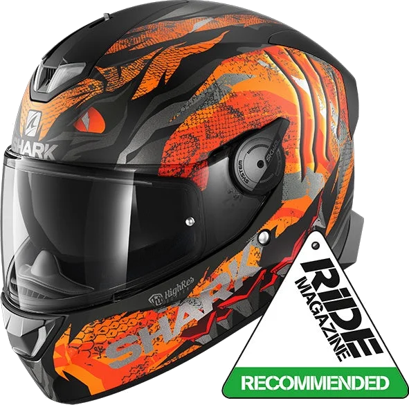 Shark Skwal 2 Iker Lecuona Mat KOS - Black / Orange / Silver, black orange silver