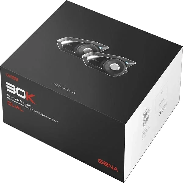 Sena 30K M/C Bluetooth Communication System with Mesh Intercom Dual 30k-03D