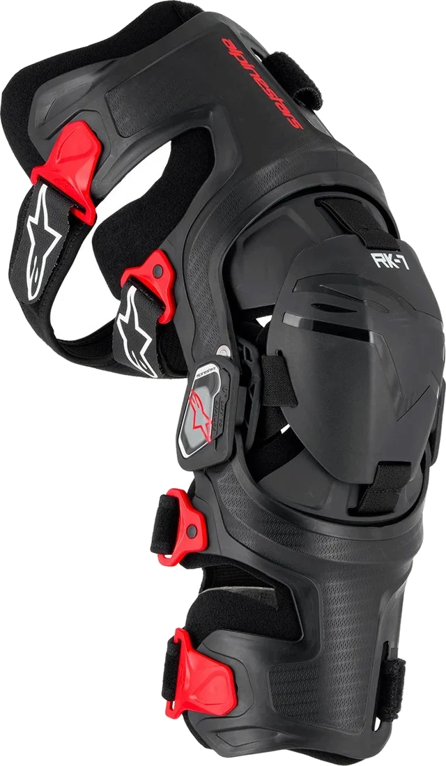 ALPINESTARS RK-7 Plasma Knee Brace Black / Red, black red