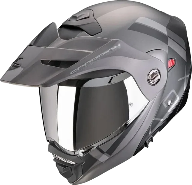 Scorpion ADX-2 Galane Black / Silver, Silver / Black / Red