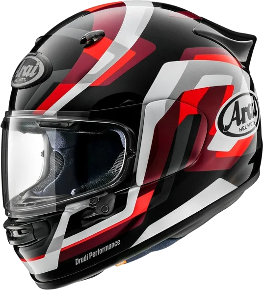 Arai CONTOUR-X SNAKE Helmet, Red Snake